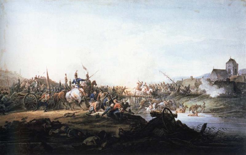 Aleksander Gierymski battle between russians and kosciuszko forces in 1801 China oil painting art
